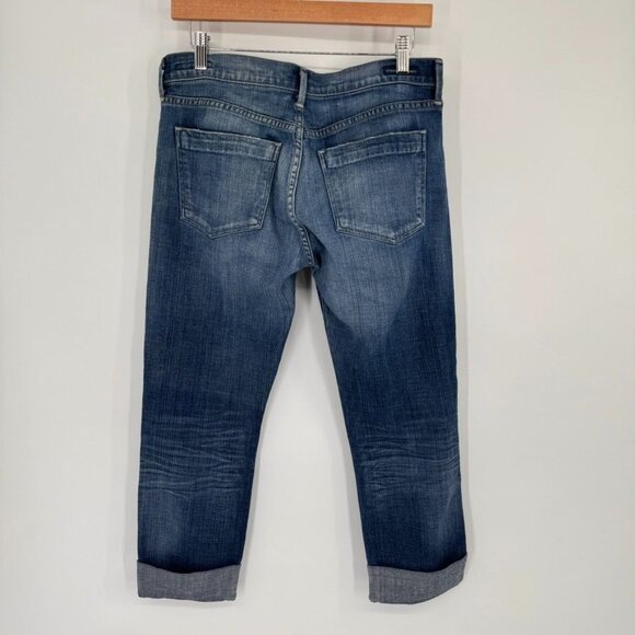 Citizens Of Humanity Womens Dani Cropped Straight Leg Jeans Size 29 Denim Blue - Picture 11 of 16